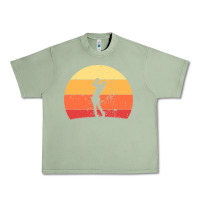 Oil Green Vintage Retro Golf | Golfers Urban Heavy Tee - artisFamous