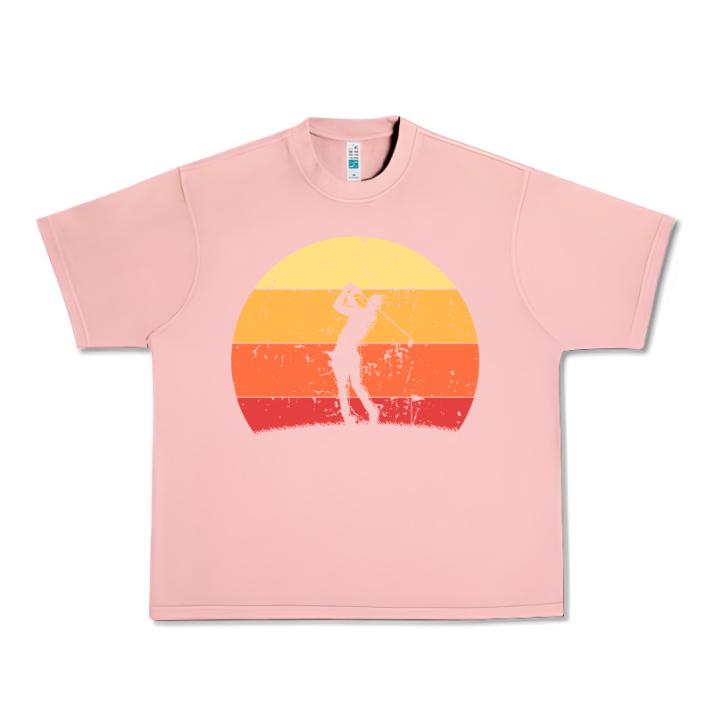 Vintage Retro Golf | Golfers Urban Heavy Tee by artisFamous | Teevron
