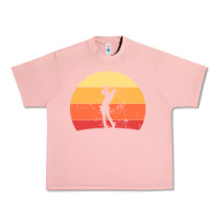 Salmon Vintage Retro Golf | Golfers Urban Heavy Tee - artisFamous
