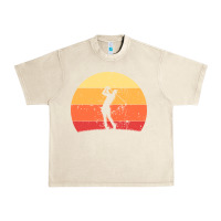 Sandshell Vintage Retro Golf | Golfers Urban Heavy Tee - artisFamous
