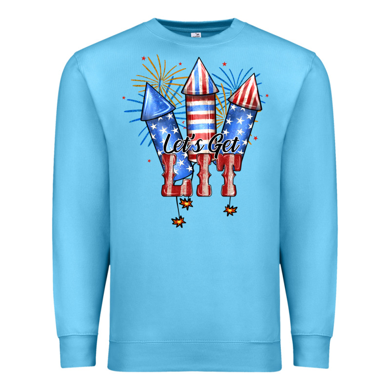 Let's Get Lit Premium Sweatshirt by RanaPortraitStore | Teevron