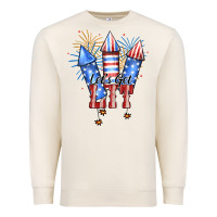 Sandshell Let's Get Lit Premium Sweatshirt - RanaPortraitStore