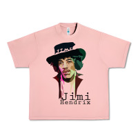 Salmon jimi hendrix Urban Heavy Tee - artisFamous