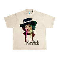 Sandshell jimi hendrix Urban Heavy Tee - artisFamous
