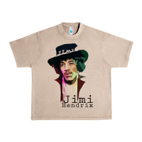French Oak jimi hendrix Urban Heavy Tee - artisFamous