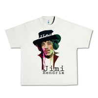 Pistachio jimi hendrix Urban Heavy Tee - artisFamous