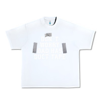 White don't worry dad has duct tape funny saying gift t shirt Urban Heavy Tee - artisFamous