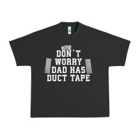 Pigment Black don't worry dad has duct tape funny saying gift t shirt Urban Heavy Tee - artisFamous