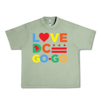 Oil Green love dc gogo Urban Heavy Tee - artisFamous