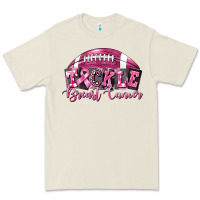 Bone Tickle Breast Cancer Football Premium Tee - FaDigitalArtStudio