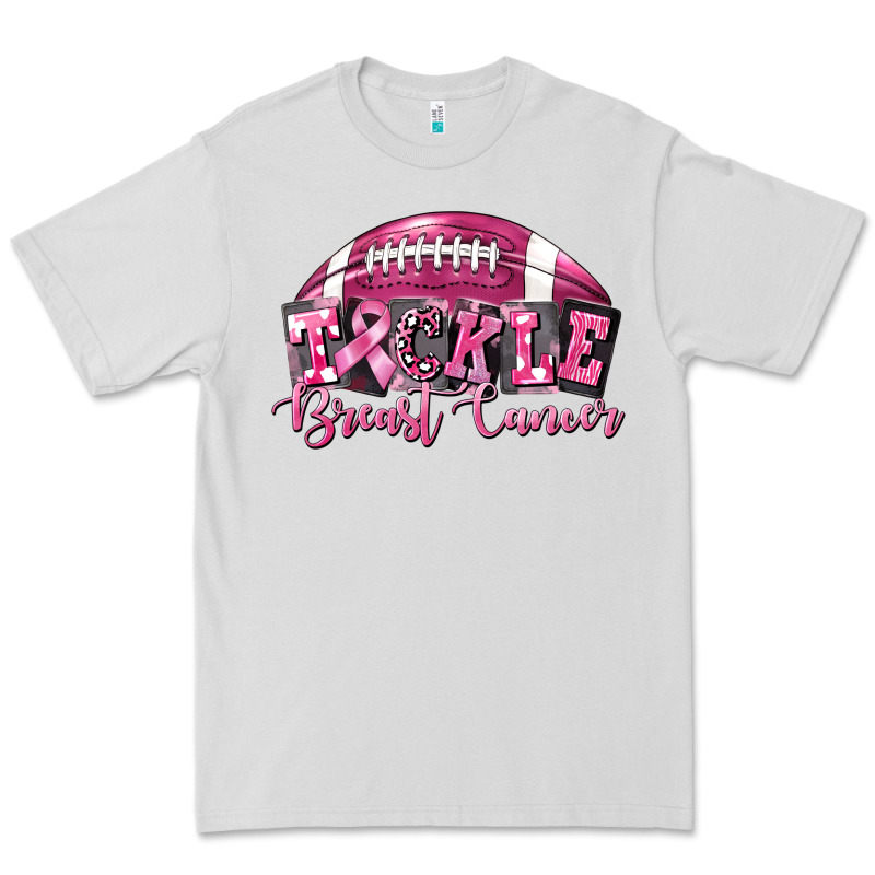 Tickle Breast Cancer Football Premium Tee by FaDigitalArtStudio | Teevron