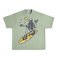 Oil Green Surfing Urban Heavy Tee - artisFamous