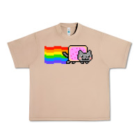 Burro Nyan Cat Urban Heavy Tee - artisFamous