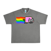Tornado Nyan Cat Urban Heavy Tee - artisFamous