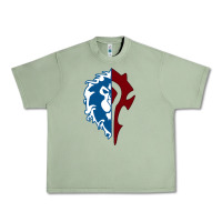 Oil Green WORLD OF WARCRAFT MISTS OF PANDARIA HORDE Urban Heavy Tee - artisFamous