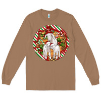 Toasted Coconut christmas goat family ornament Long Sleeve Tee - Artiststas