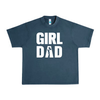 Midnight Navy Girl Dad Urban Heavy Tee - artisFamous