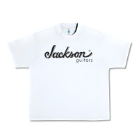 White JACKSON GUITAR Urban Heavy Tee - artisFamous