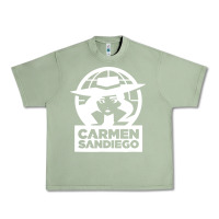 Oil Green carmen sandiego Urban Heavy Tee - artisFamous