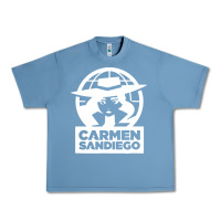 Pebble Blue carmen sandiego Urban Heavy Tee - artisFamous