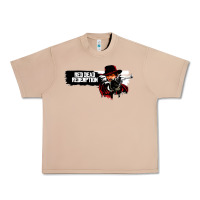 Burro Red Dead Redemption 2 Red Moon Cowboy Urban Heavy Tee - artisFamous