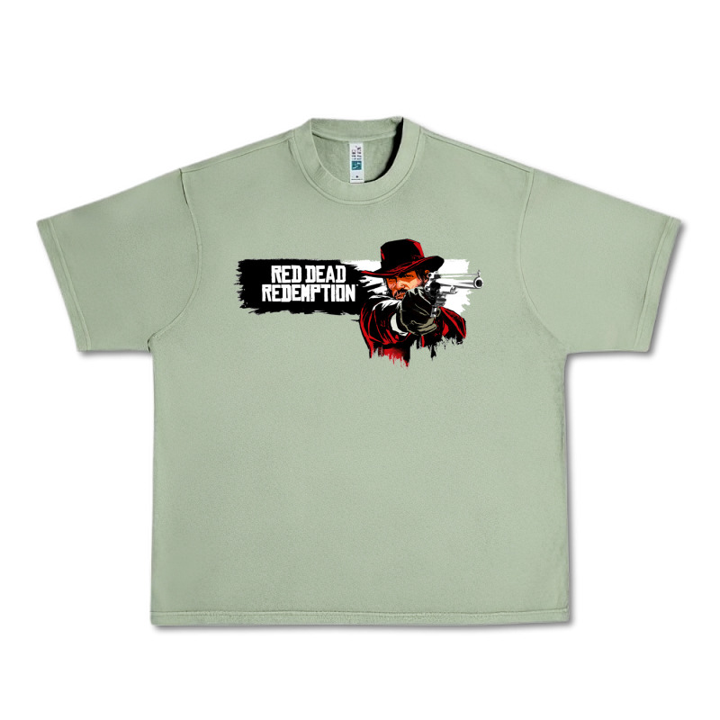 Red Dead Redemption 2 Red Moon Cowboy Urban Heavy Tee by artisFamous | Teevron