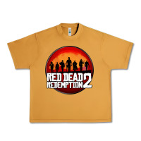 Peanut Butter Red Dead Redemption 2 Red Moon Cowboy Urban Heavy Tee - artisFamous