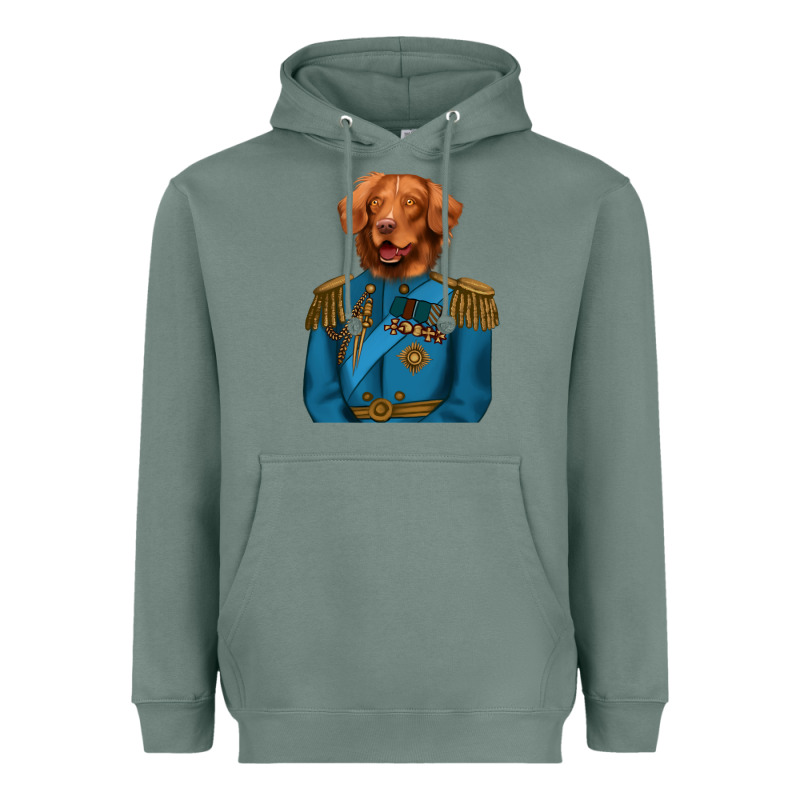 Golden Retriever Dog Portrait,custom Pet Portraits,renaissance Dog Heavyweight Hoodie by RanaPortraitStore | Teevron