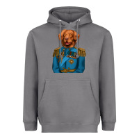 Storm Golden Retriever Dog Portrait,Custom Pet Portraits,Renaissance Dog Heavyweight Hoodie - RanaPortraitStore