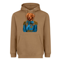 Toasted Coconut Golden Retriever Dog Portrait,Custom Pet Portraits,Renaissance Dog Heavyweight Hoodie - RanaPortraitStore