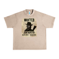 French Oak Red Dead Redemption 2 Red Moon Cowboy wanted john marston Urban Heavy Tee - artisFamous