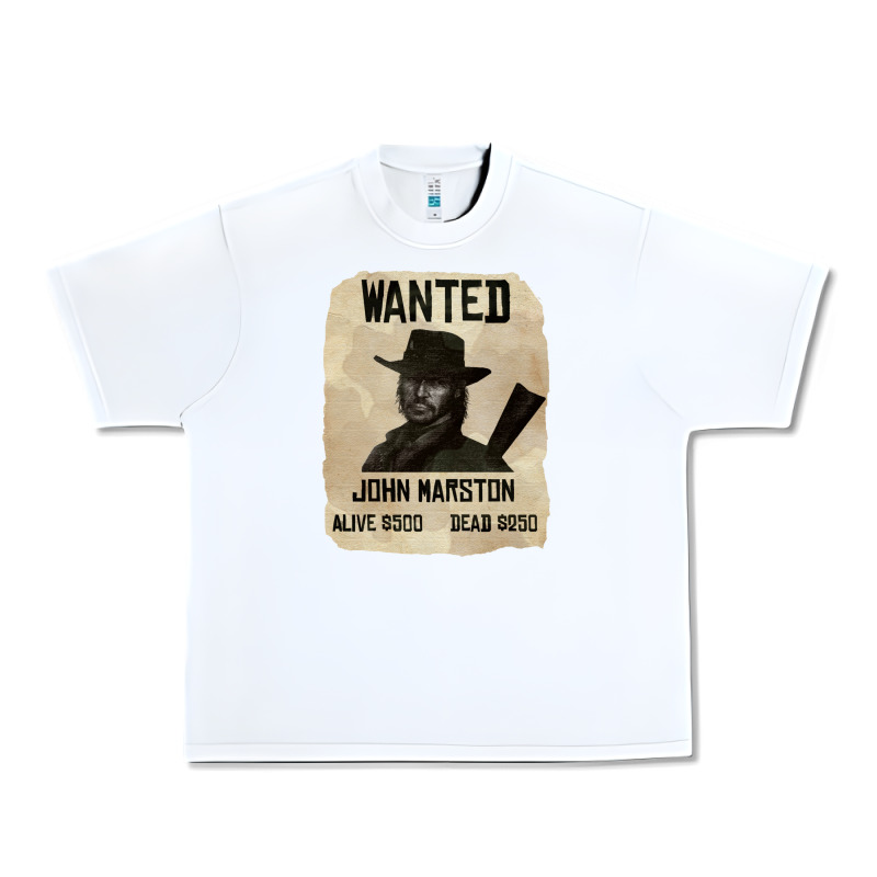 Red Dead Redemption 2 Red Moon Cowboy Wanted John Marston Urban Heavy Tee by artisFamous | Teevron