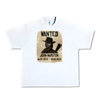 White Red Dead Redemption 2 Red Moon Cowboy wanted john marston Urban Heavy Tee - artisFamous