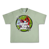 Oil Green Grand Theft Auto Urban Heavy Tee - artisFamous