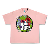 Salmon Grand Theft Auto Urban Heavy Tee - artisFamous