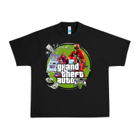Black Grand Theft Auto Urban Heavy Tee - artisFamous