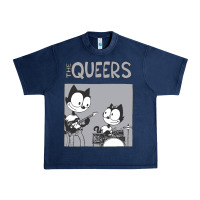 Navy The Queers Urban Heavy Tee - artisFamous