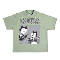 Oil Green The Queers Urban Heavy Tee - artisFamous