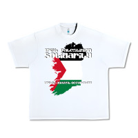 White irish palestinian solidarity Urban Heavy Tee - artisFamous