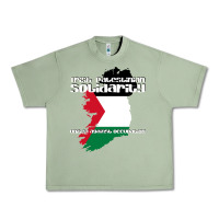 Oil Green irish palestinian solidarity Urban Heavy Tee - artisFamous