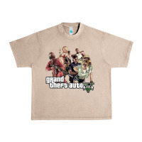 French Oak Grand Theft Auto Urban Heavy Tee - artisFamous