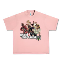 Salmon Grand Theft Auto Urban Heavy Tee - artisFamous