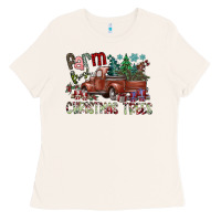 Bone fram fresh christmas trees Ladies Tee - SublimationCraftShop