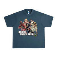 Midnight Navy Grand Theft Auto Urban Heavy Tee - artisFamous