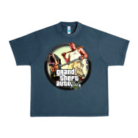 Midnight Navy Grand Theft Auto Urban Heavy Tee - artisFamous