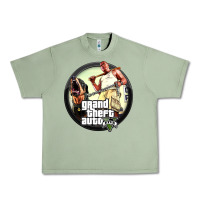 Oil Green Grand Theft Auto Urban Heavy Tee - artisFamous