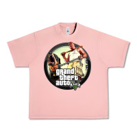 Salmon Grand Theft Auto Urban Heavy Tee - artisFamous