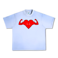 Grape Ice Healthy Heart Urban Heavy Tee - artisFamous