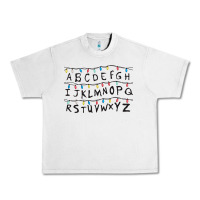 Lunar Rock Stranger Lights Alphabet Urban Heavy Tee - artisFamous