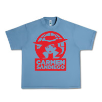 Pebble Blue carmen sandiego Urban Heavy Tee - artisFamous